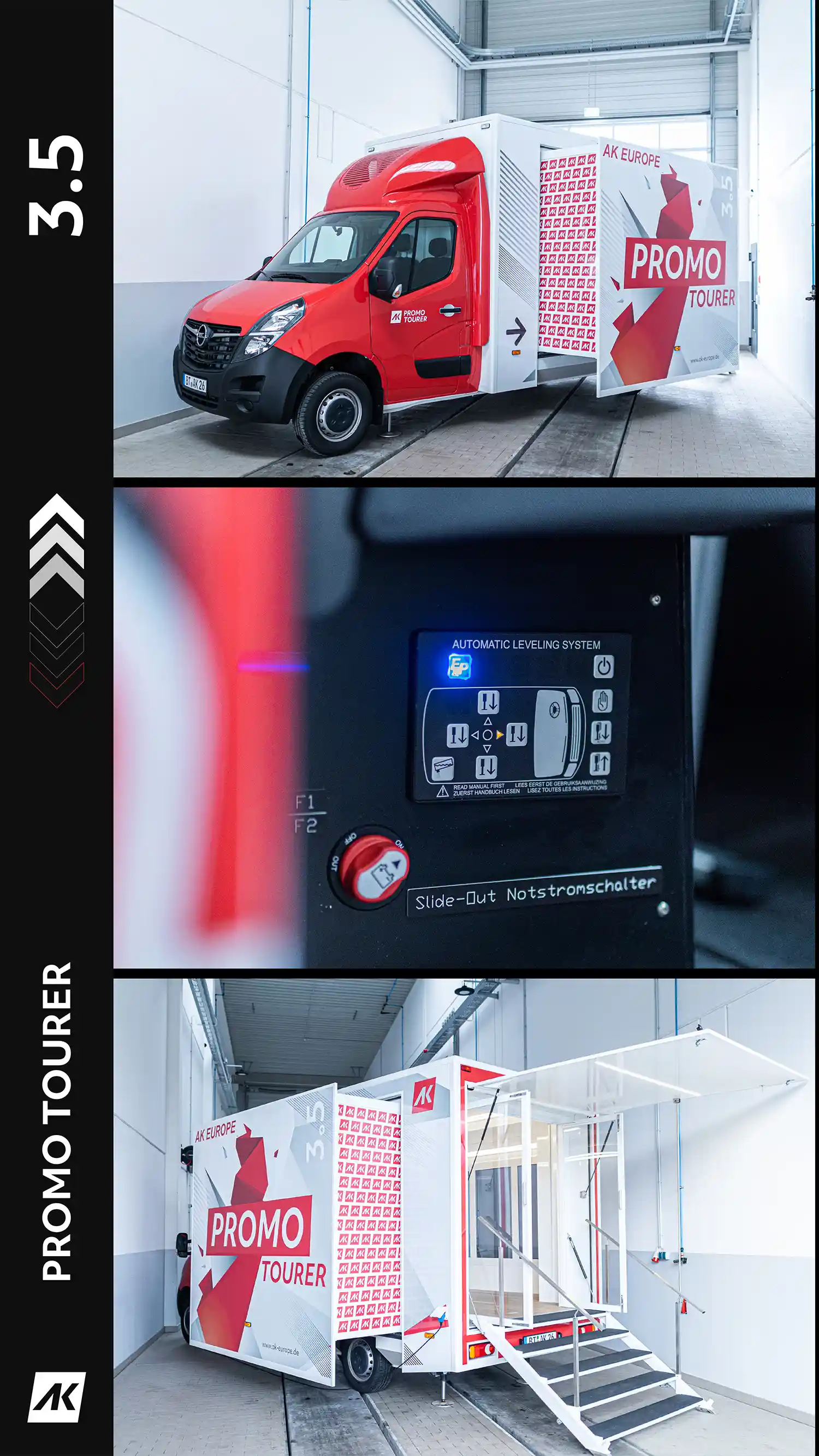 Werbung für den AK Promo Tourer 3.5