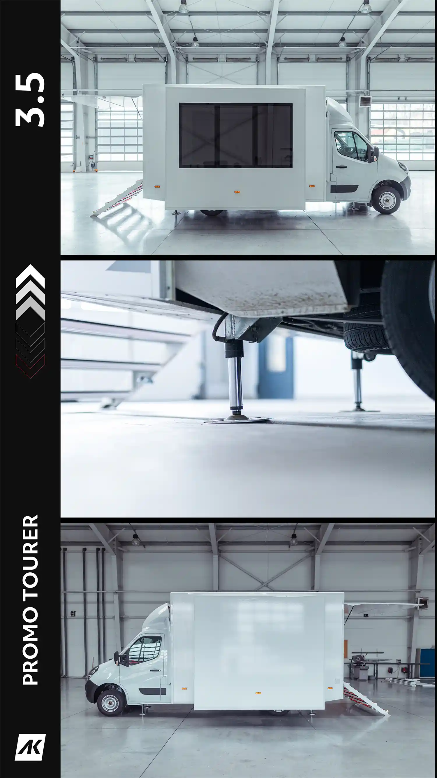 Werbung für den AK Promo Tourer 3.5
