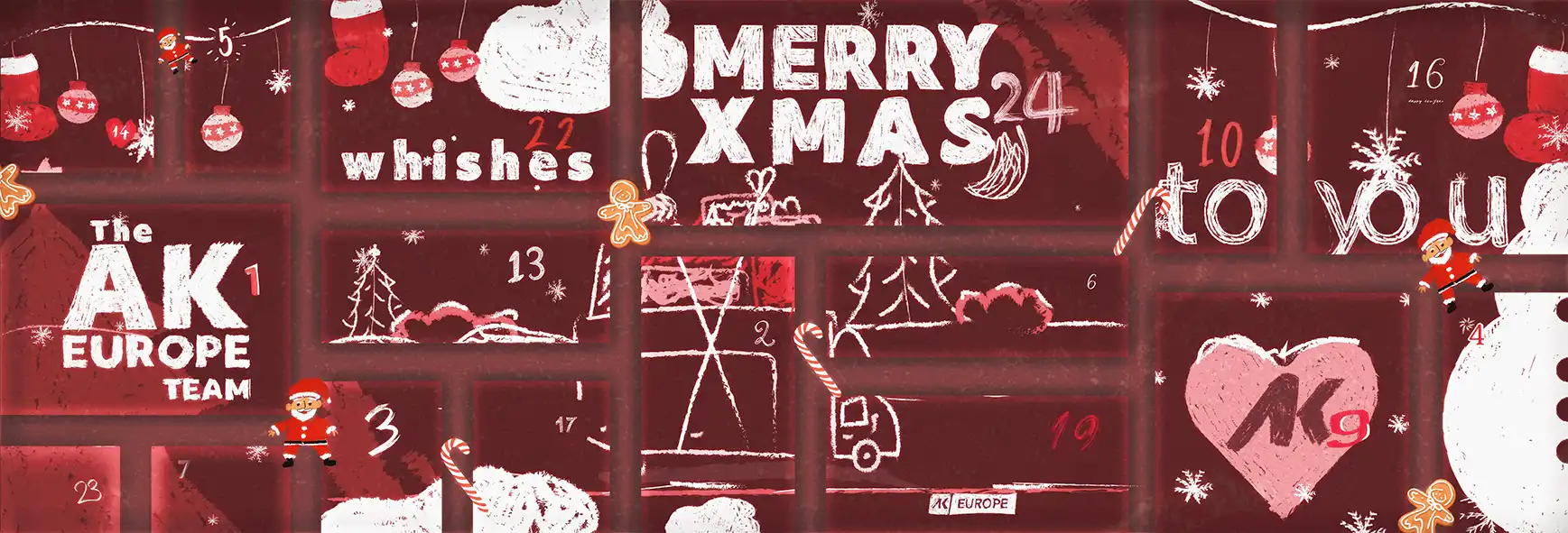 Weihnachts Post für AK Europe