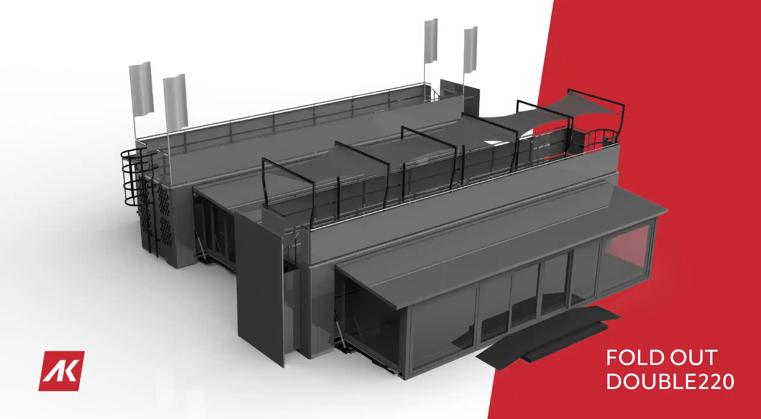 Ansicht des Fold Out Double (1/3)