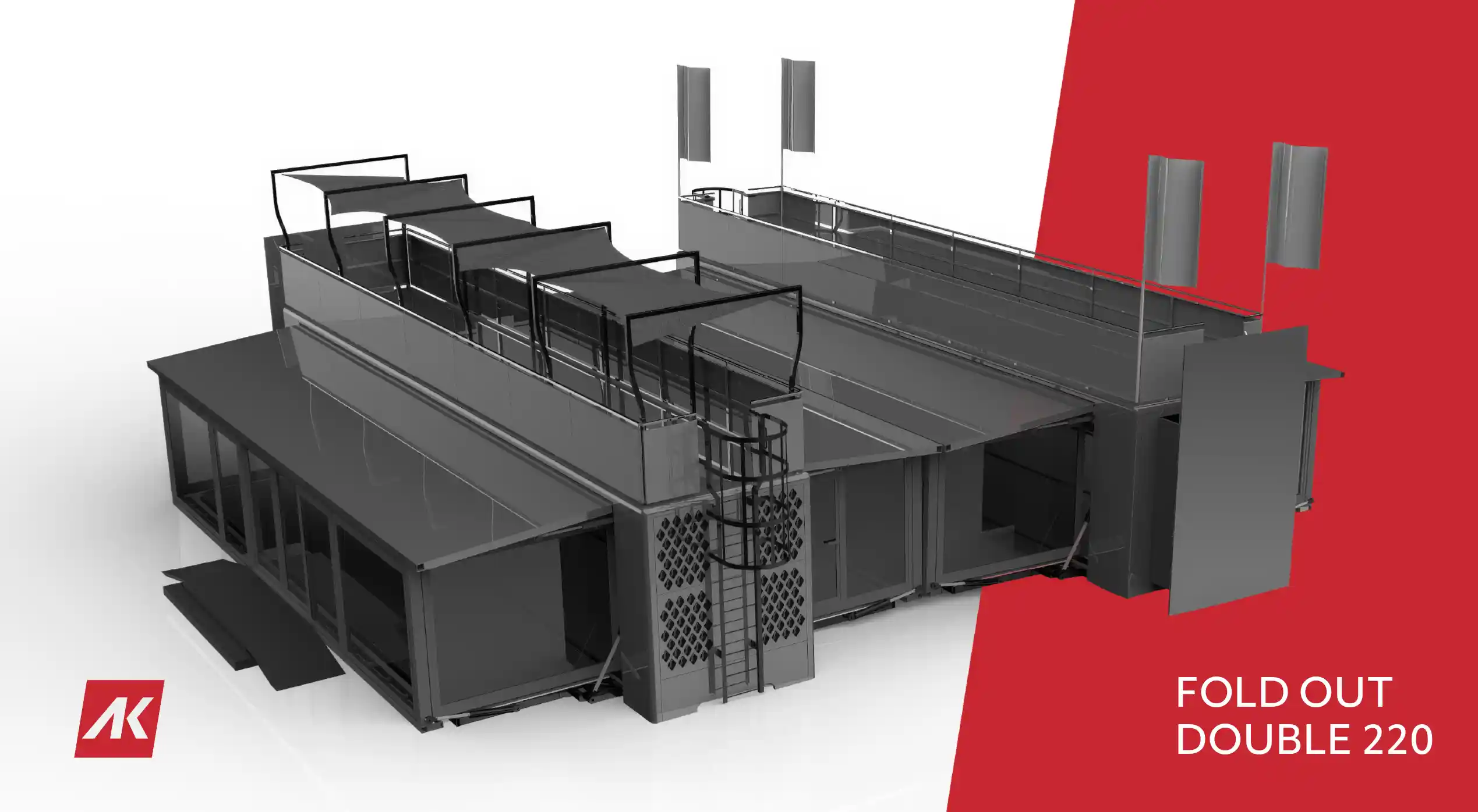 Ansicht des Fold Out Double (2/3)