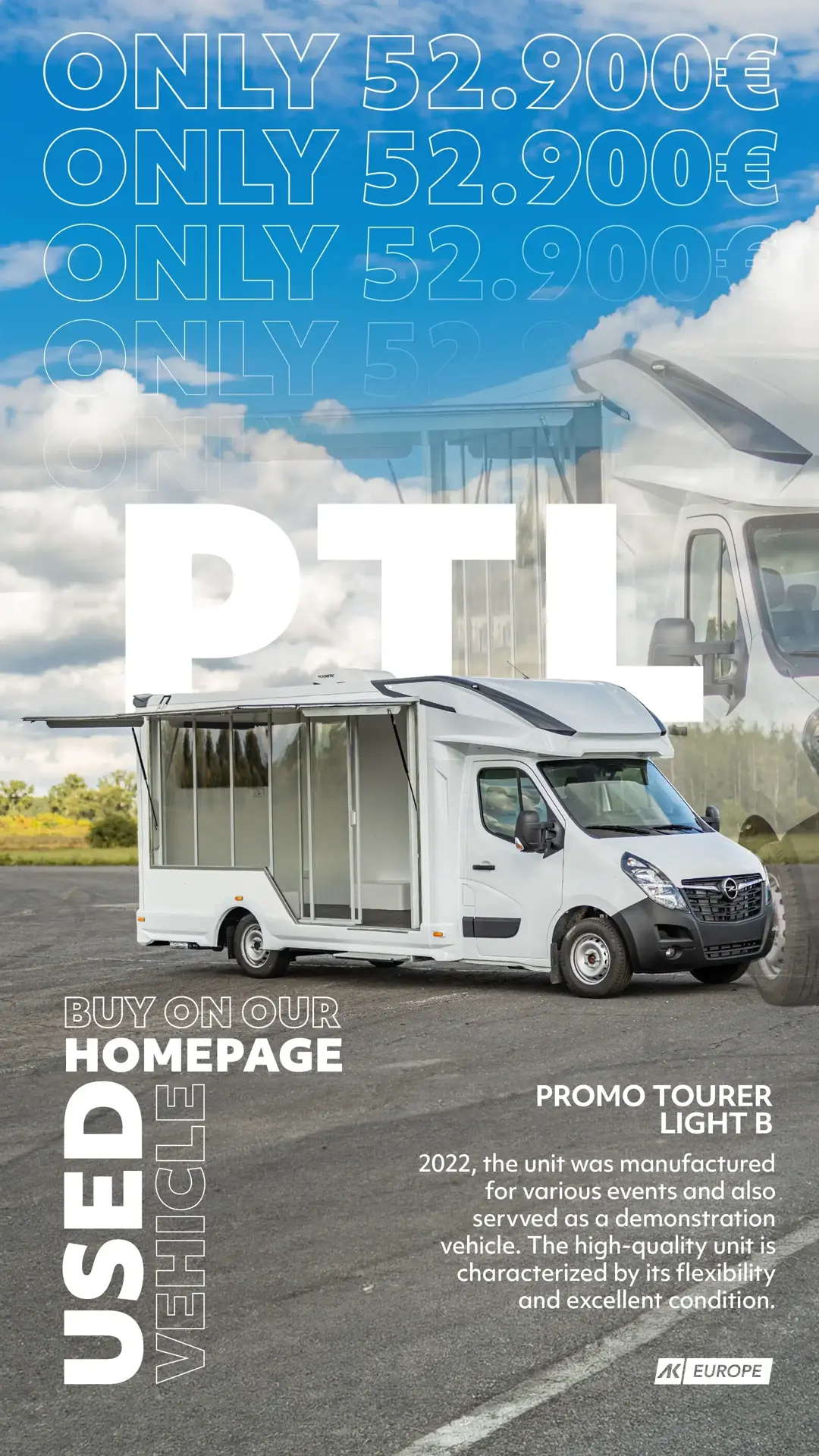 Instagram Story Gebrauchtwagen Promotourer Light (1/2)