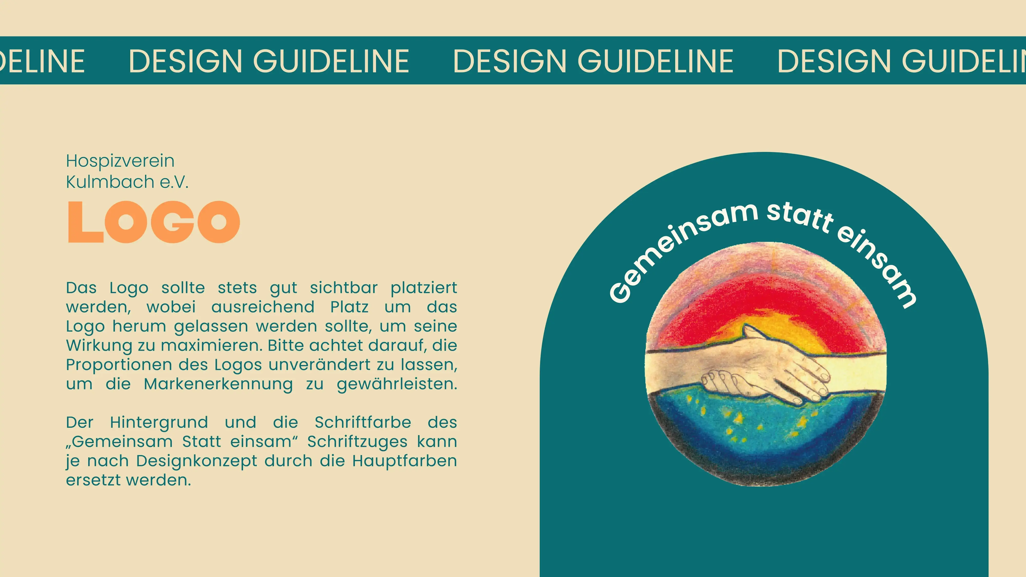 Design Guidlines für das Logo