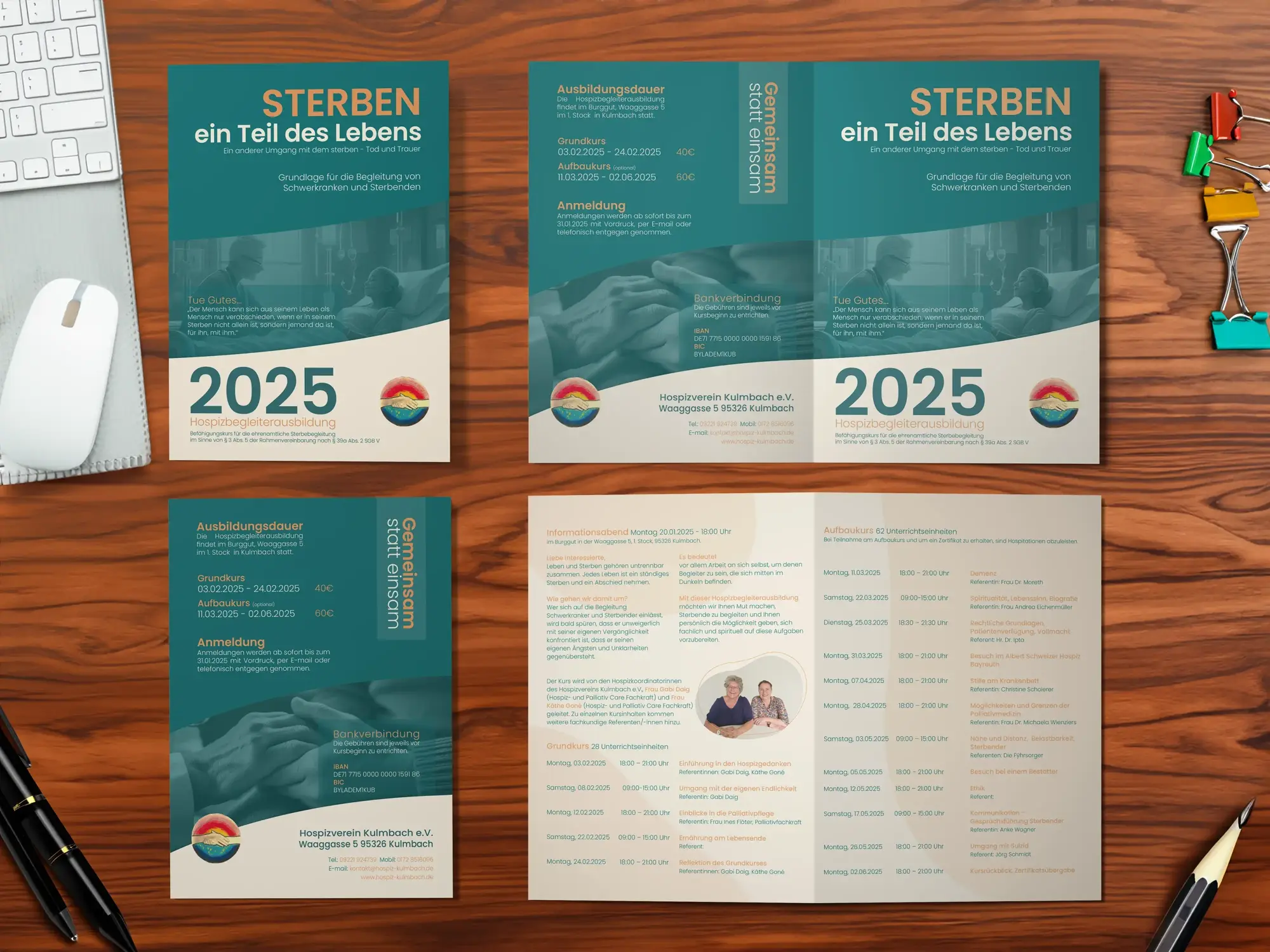 Broschüre für den Hospizverein Kulmbach